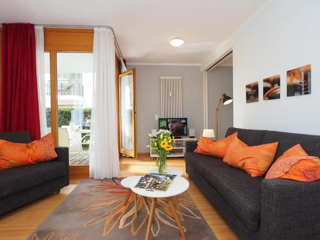Kaiservillen Heringsdorf - Appartement mit 1 Schlafzimmer und Terrasse D201