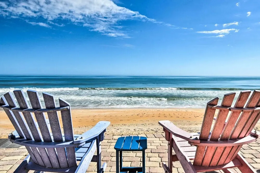 Flagler Beach Oceanfront Haven w/ Hot Tub