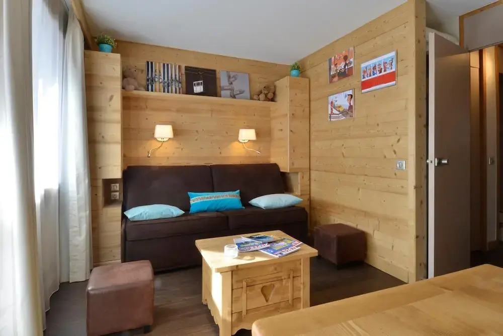 Belle Plagne Studio for 4 People of 28 Mâ², in the Resort Center Be543