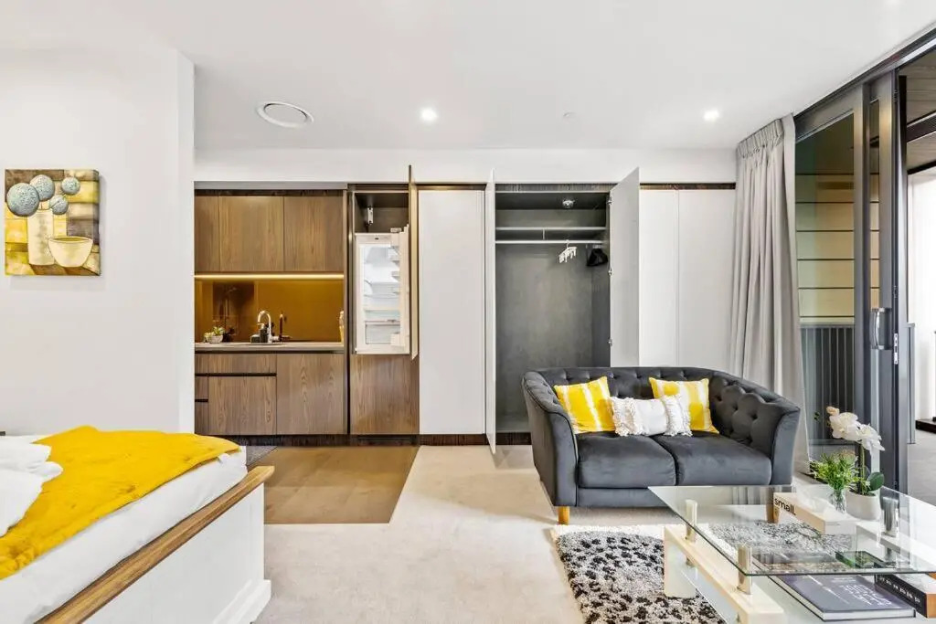 Wonderful Wynyard Quarter studio by Zodiak Stays