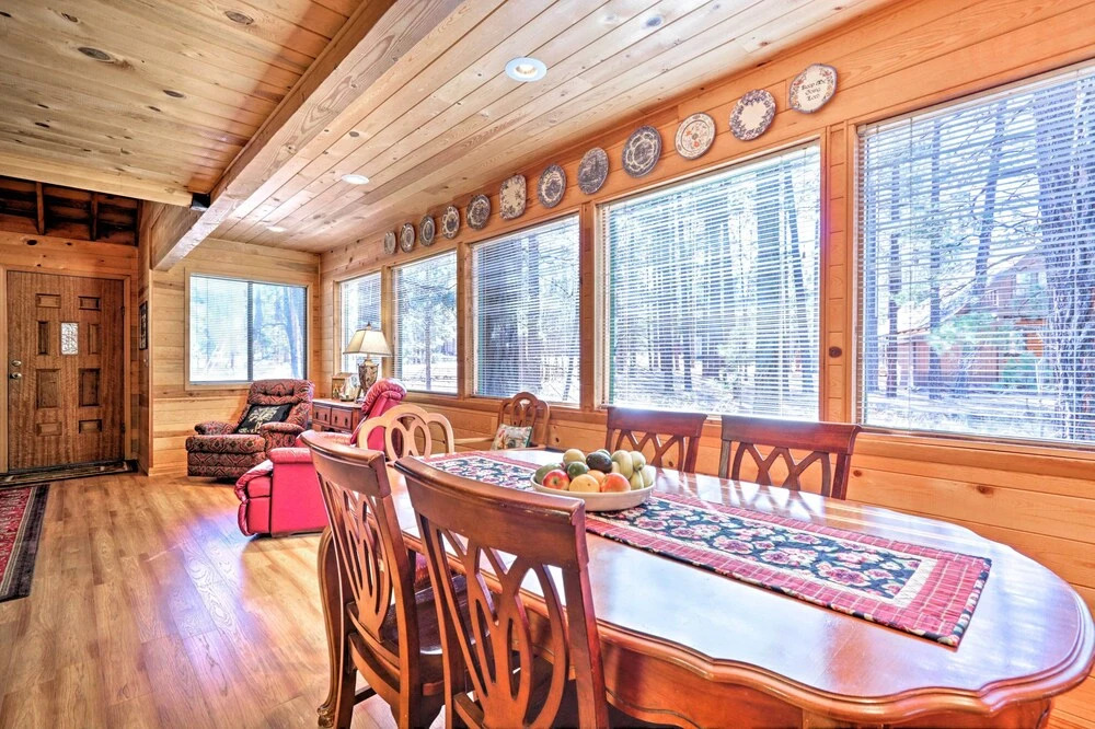 Cozy Cabin w/ Fireplace, Covered Deck & Gas Grill!