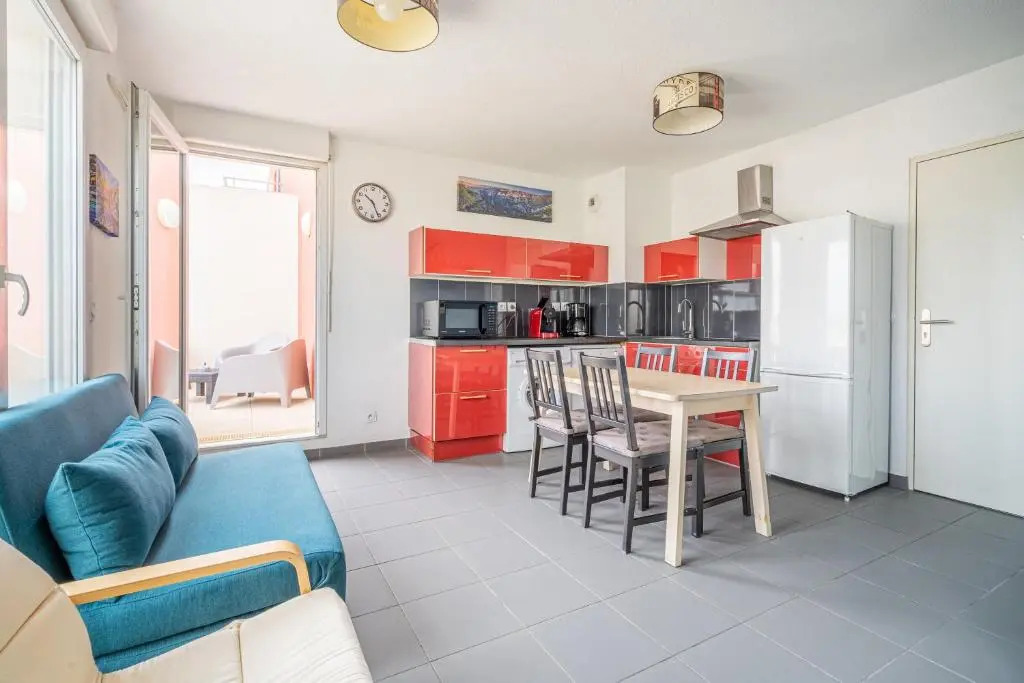 "Chez Marius" Appartement avec terrasse pour 4 personnes à Marseille
