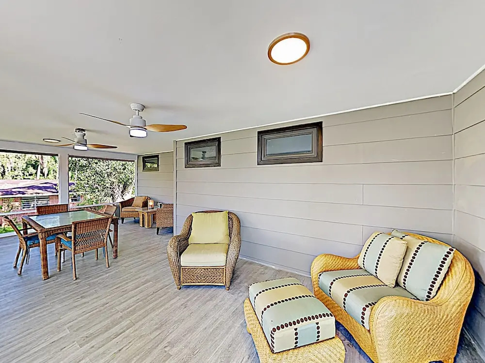 New Listing! Riverfront W/ Hot Tub & Dock 3 Bedroom Home