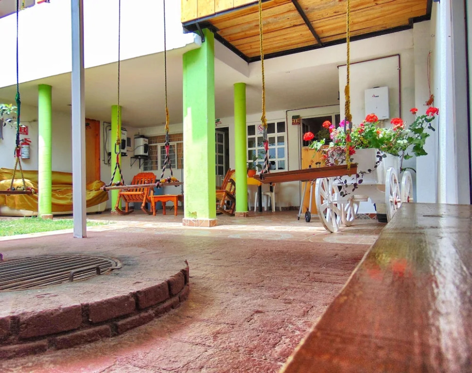 CABAÑA tipo habitación con PALAPA y Asador Planta Alta en Zacatlán