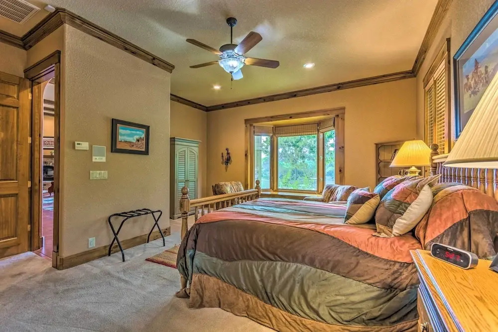 Private Dock + Water Views: Hot Springs Abode!