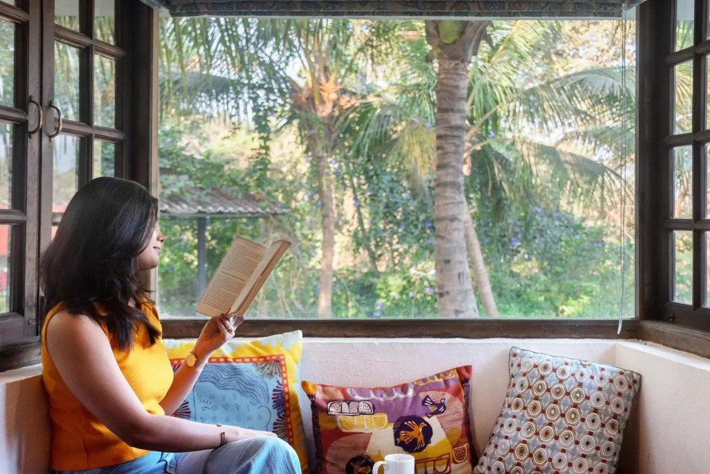 StayVista at Boho Banyan with Pvt Pool & Garden