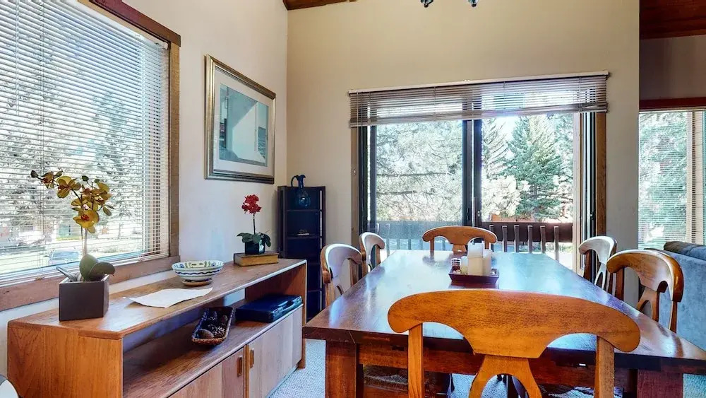 Snowcreek I 28, Light and Bright Corner Condo with Mountain Views and Fireplace by RedAwning