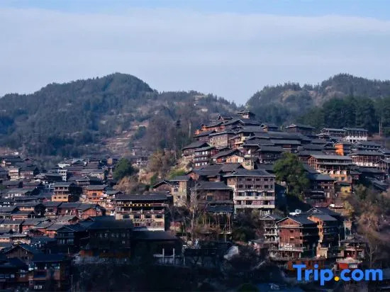 Mountain and Lodge · Flower Manor (Xijiang Qianhu Miao Village Observation Deck)