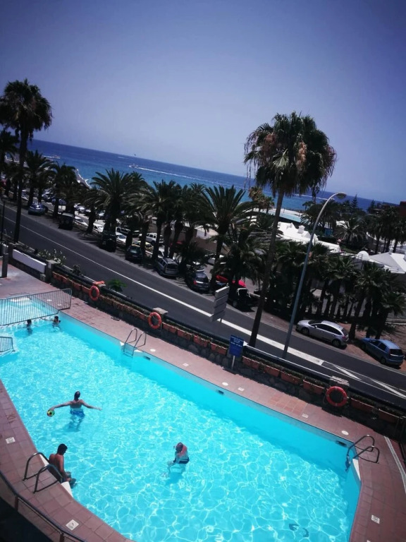 Apartment With one Bedroom in Mogán, With Wonderful sea View, Pool Acc