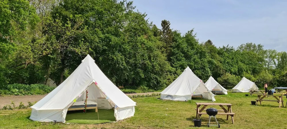 7 Meter Bell Tent - Up to 10 Persons Glamping