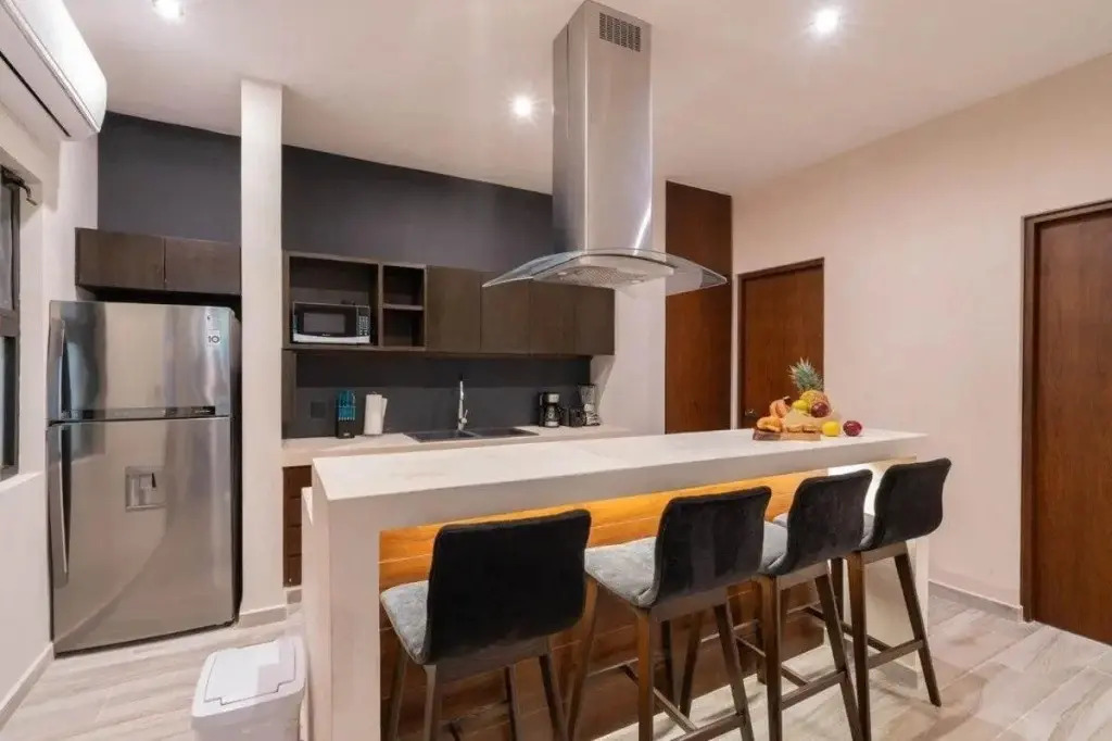 Cozy 1Bbrm +Garden and Private Pool Aldea Zama