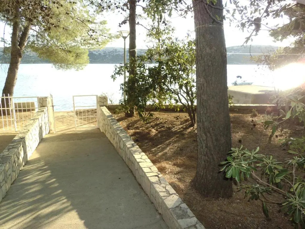 Apartments Krešo 5 meters from the beach with See view shadow and parking place