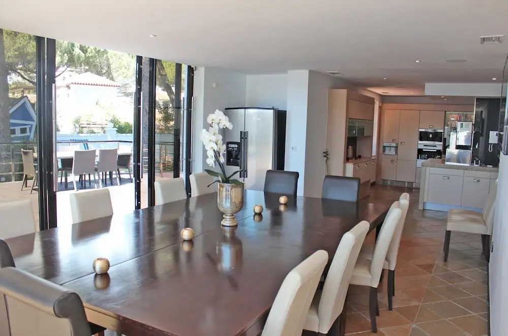 7 bedroom modern beachfront Villa, in Artola, Marbella, close Puerto Cabopino