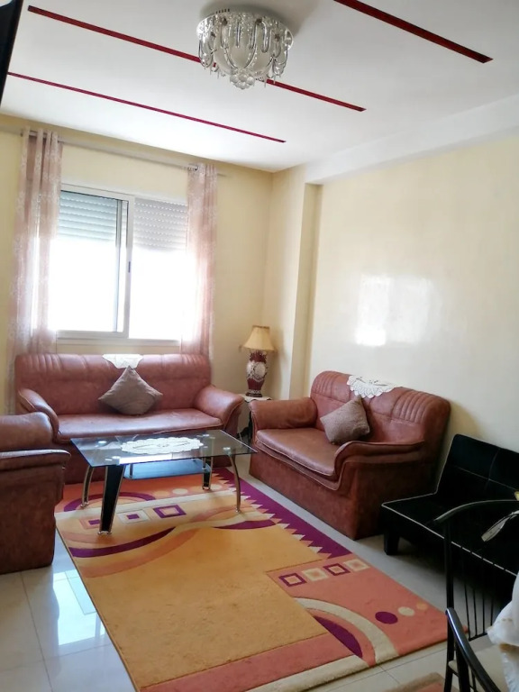Apartment with One Bedroom in Agadir, with Wonderful Mountain View, Shared Pool, Furnished Garden - 5 Km From the Beach