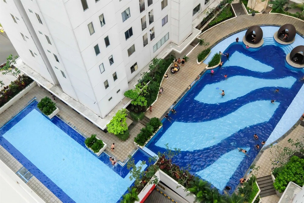 Modern Design 2 Bedrooms at Bassura City Apartment