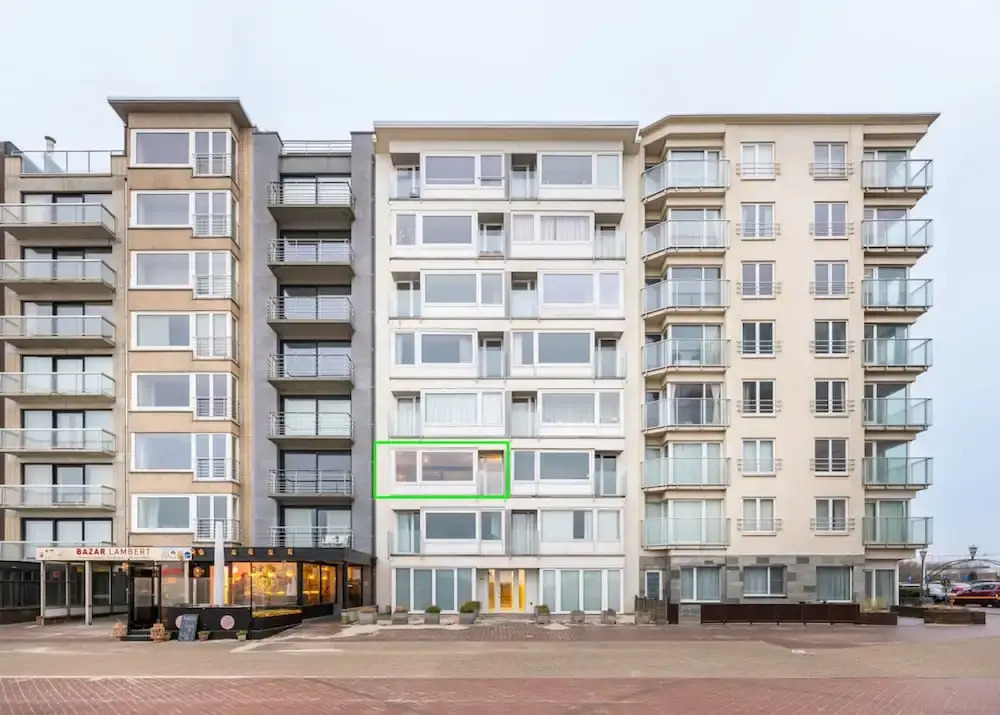 Apartment Nieuwpoort With Stunning Sea View