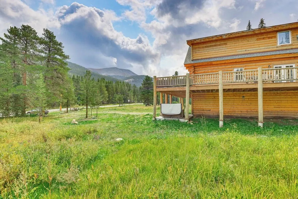 Log Cabin w/ Wraparound Deck in Breckenridge!