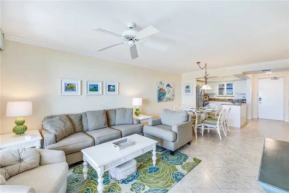 Estero Island Beach Villas 304 - Two Bedroom Condo