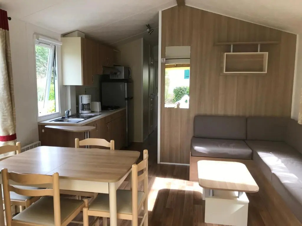 Carnac - Mobil Home - 5 pers - 2 ch - Camping Moulin de Kermaux 4* - Piscine