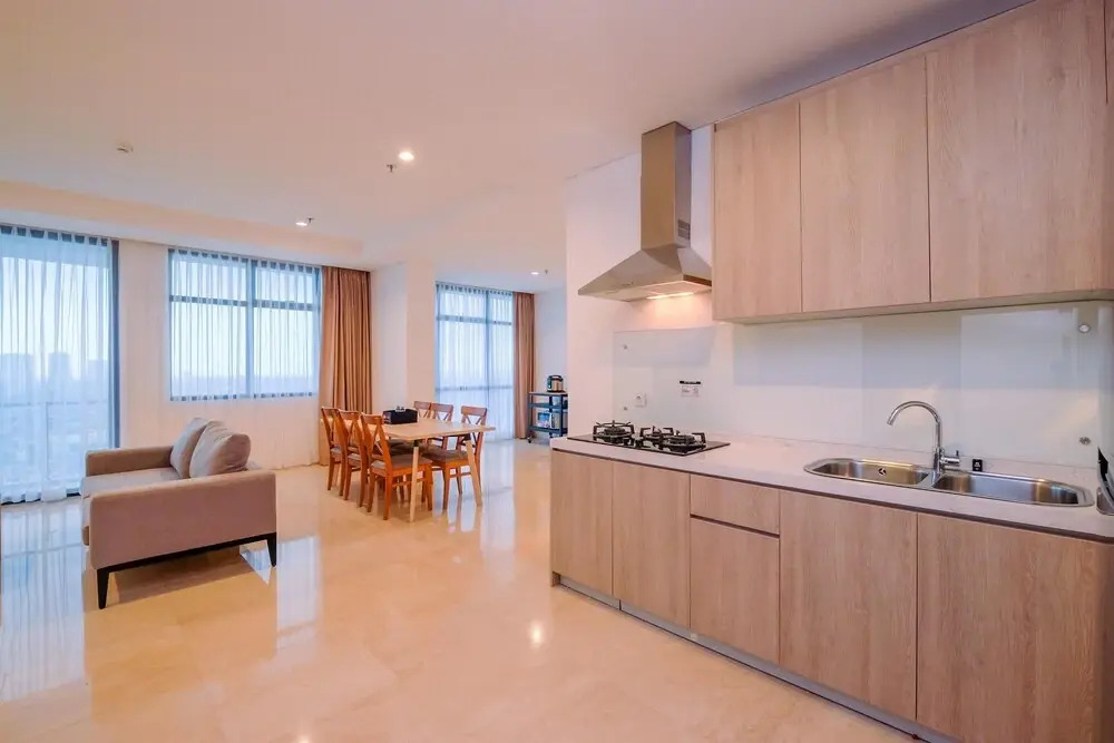Spacious and Nice 3BR Apartment at Veranda Residence Puri