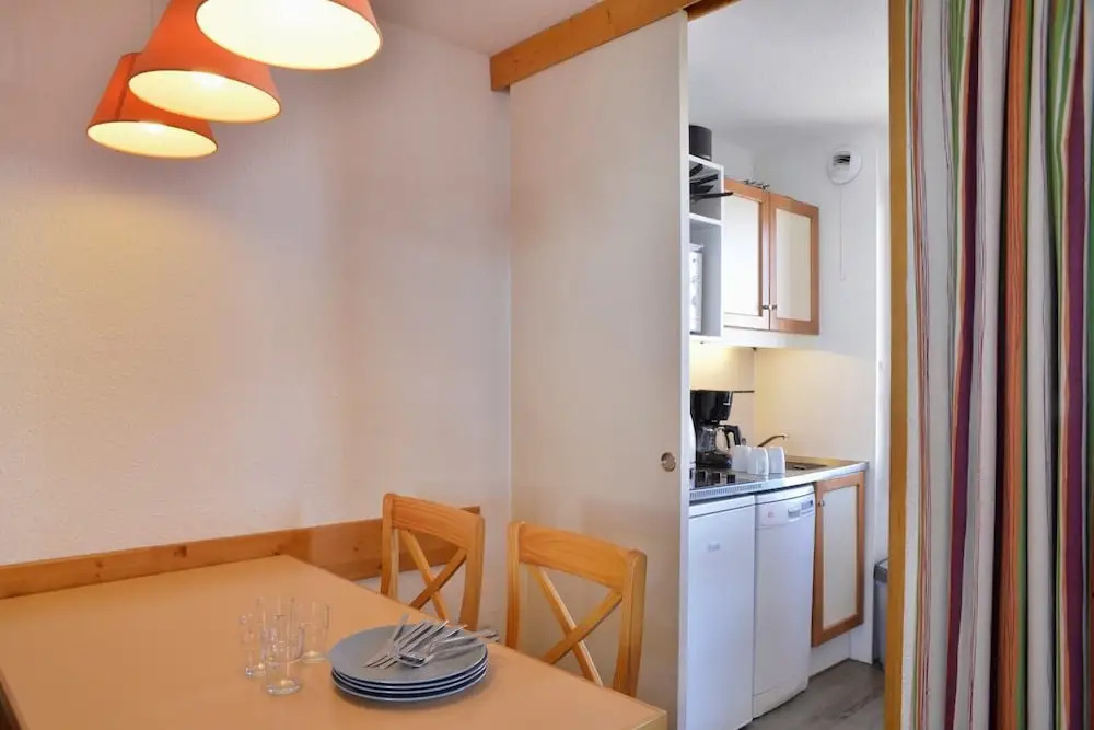 Belle Plagne Divisible Studio for 3/4 People of 23mâ² Cs1105