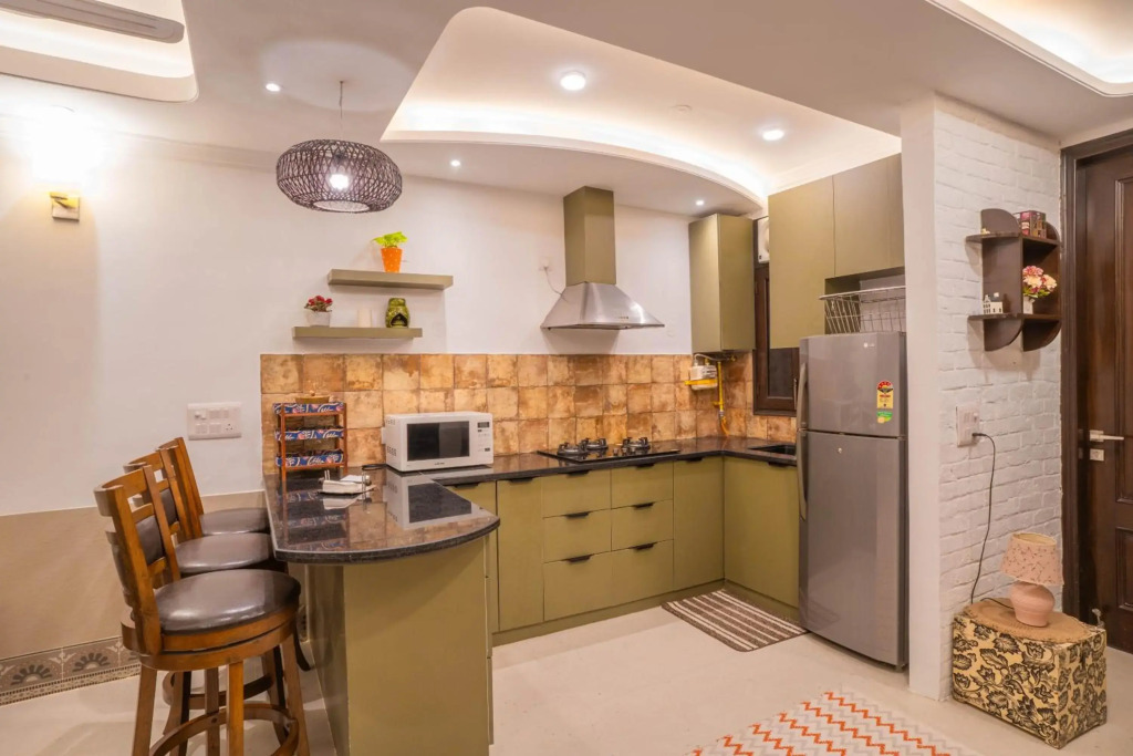 Hostie TJH - Cute Mini 2BHK apt, Saket, near Max Hospital