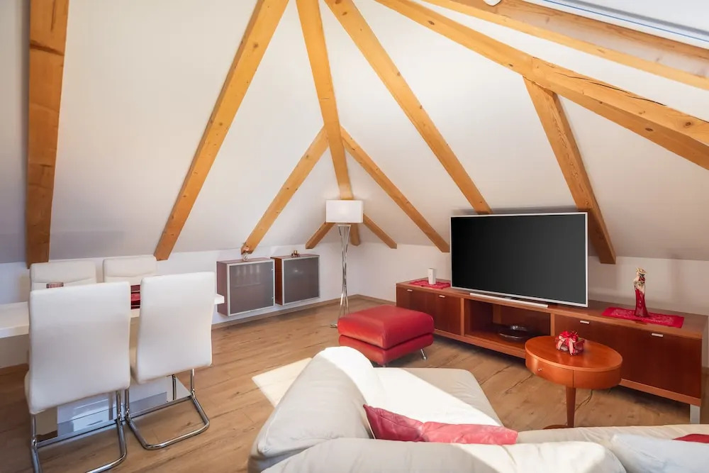 Romantic apartment in the attic