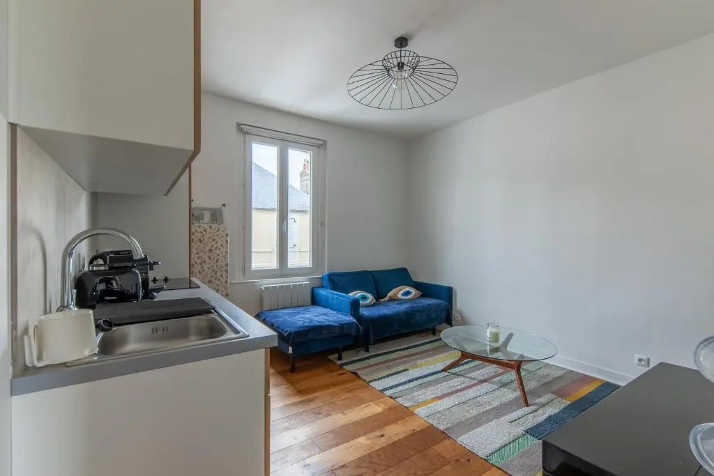 Bel appartement 4p - Hippodrome - Gare de Deauville