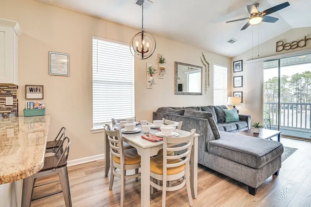 4 Mi to Ocean: Breezy Golf Condo in Myrtle Beach
