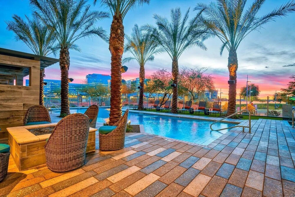 Modern Town Lake waterfront CozySuites in paradise
