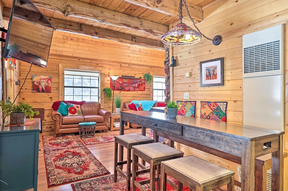 Rustic Duck Creek Village Cabin w/ Fire Pit