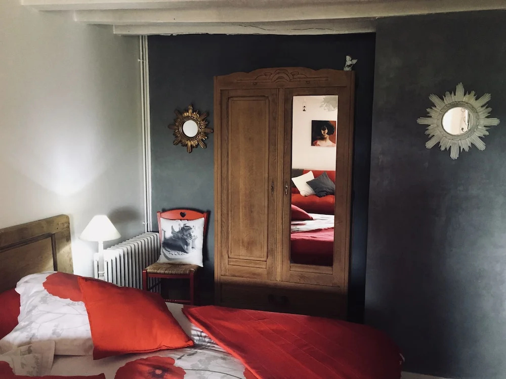 Maison dhôtes lAngevinière, chambre des Anges proche Mont-Saint-Michel