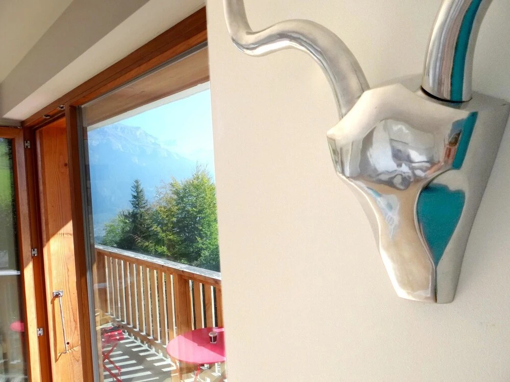 Chalet With 2 Bedrooms in Cordon, With Wonderful Mountain View, Furnis