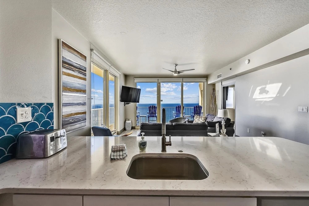 Shores of Panama 2003 - Renovated 2 bedroom, with Bunkroom with a Reserved Parking Space! 2 Condo by RedAwning