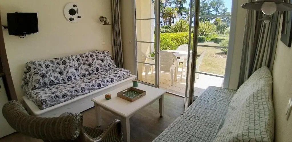 Cap coz 5 pers., plage piscine et jardin
