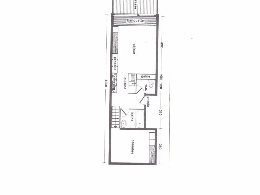 Appartement Les Arcs 1600, 2 pièces, 6 personnes - FR-1-411-183