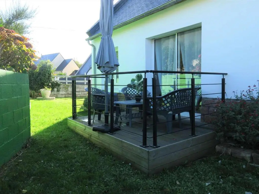 Maison à Perros-Guirec avec jardin, cour, cheminée, WIFI et proche du port de Ploumanach - FR-1-368-62
