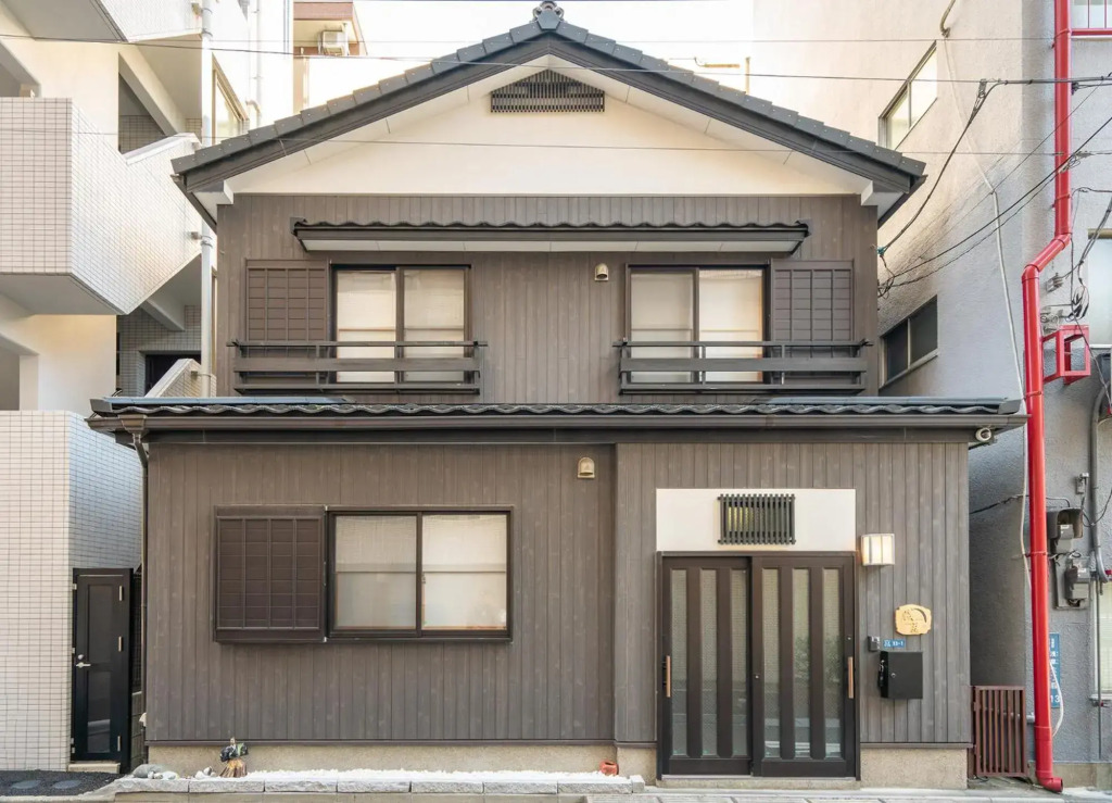 Japanese traditional house.Ryokan in asakusa with 2bedrooms