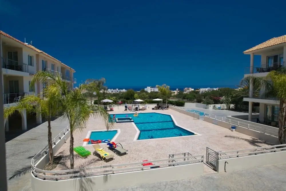 Beautiful Apartment With Communal Pool, Protaras Apartment 1287