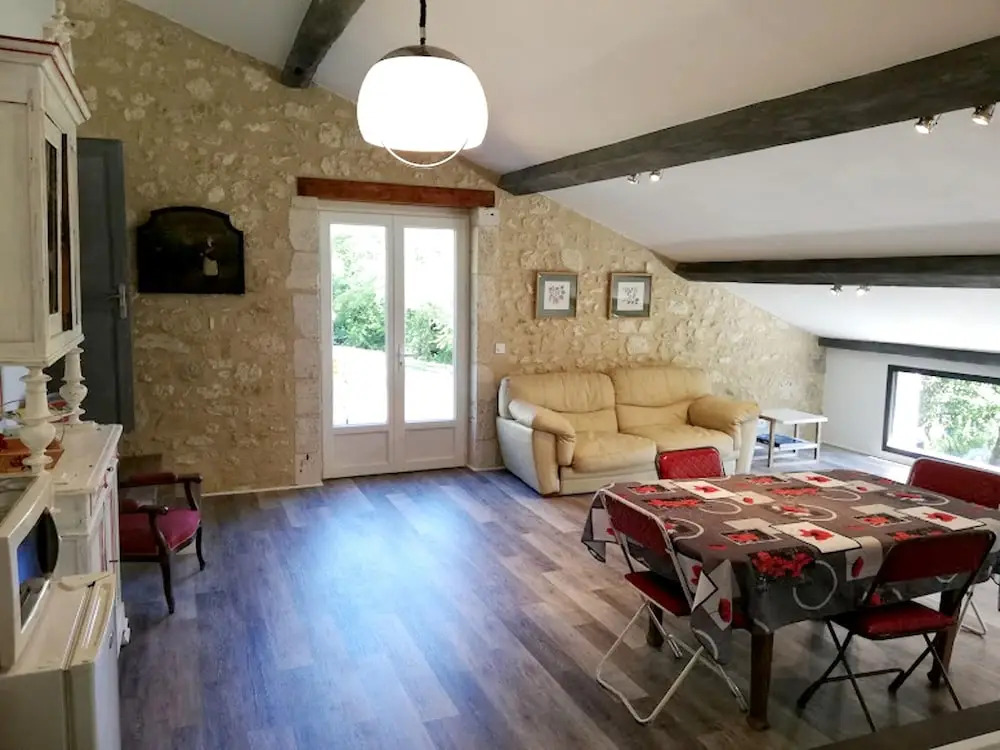 Apartment With 2 Bedrooms in Castéra-lectourois, With Pool Access, Enc