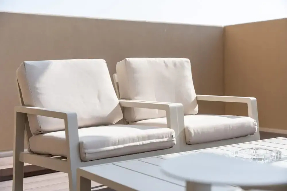 Bright Airy 1BR in Asayel 2 - Fits 4 Comfortably