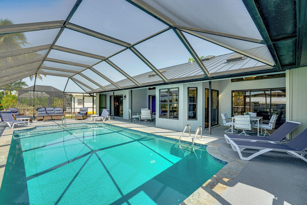 Luxe Waterfront Cape Coral Home w/ Gulf Access!