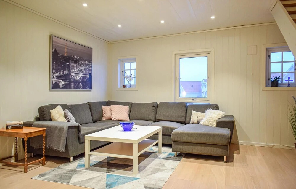 Nice Home In Sandve With House Sea View