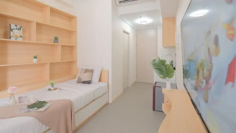 Restful And Minimalist Studio Room Tokyo Riverside Pik 2 Apartment