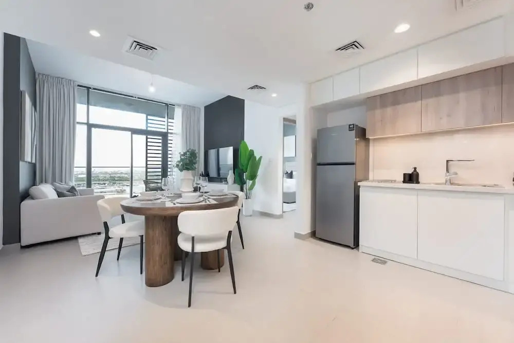 Modern Aesthetic 1-bedroom Apartment in Dubai Hills