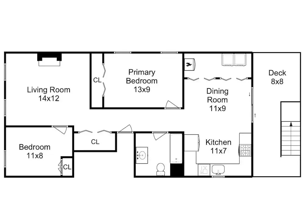Grand Avenue APT 2/West Loop & newly renovated! by AllSet Turnover