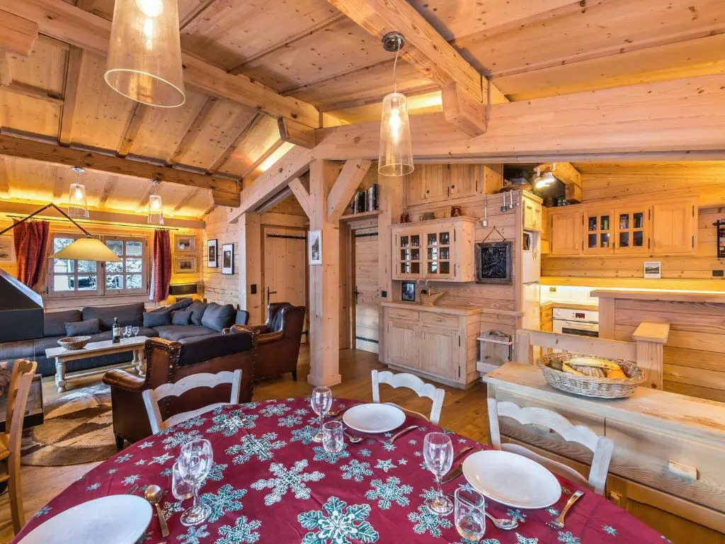 Chalet 4 chambres à Megève Mont dArbois - 10 pers, terrasse, parking - FR-1-453-10