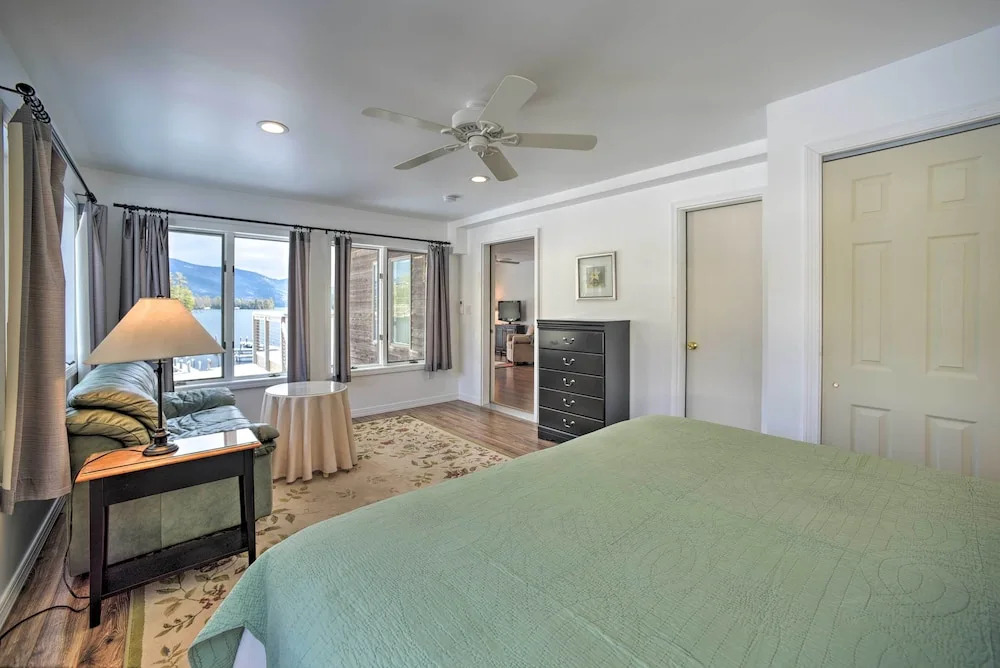 Lake George Getaway w/ Mountain + Water Views