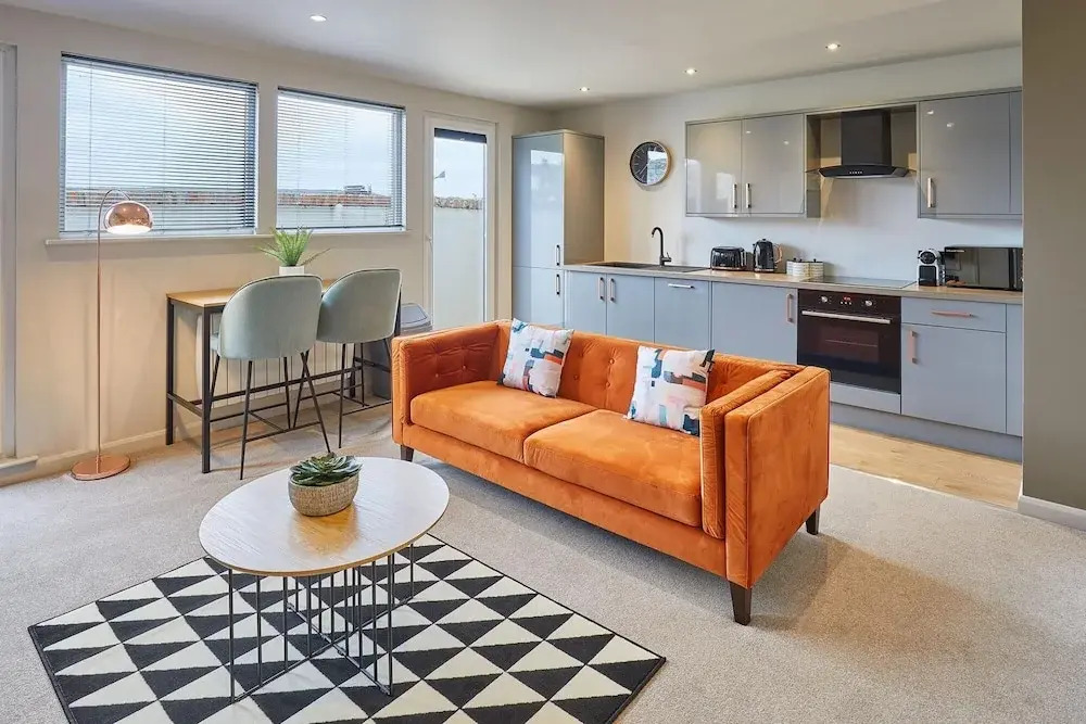 Modern North Bay Apartment Sea Glimpses & Views