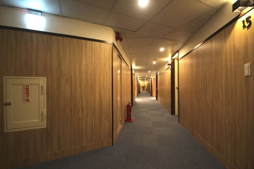 Hotel attic